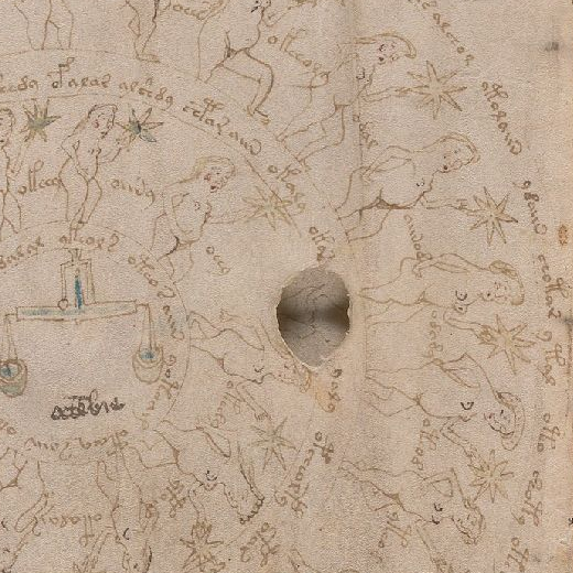 The opening in the parchment described in the Introduction.